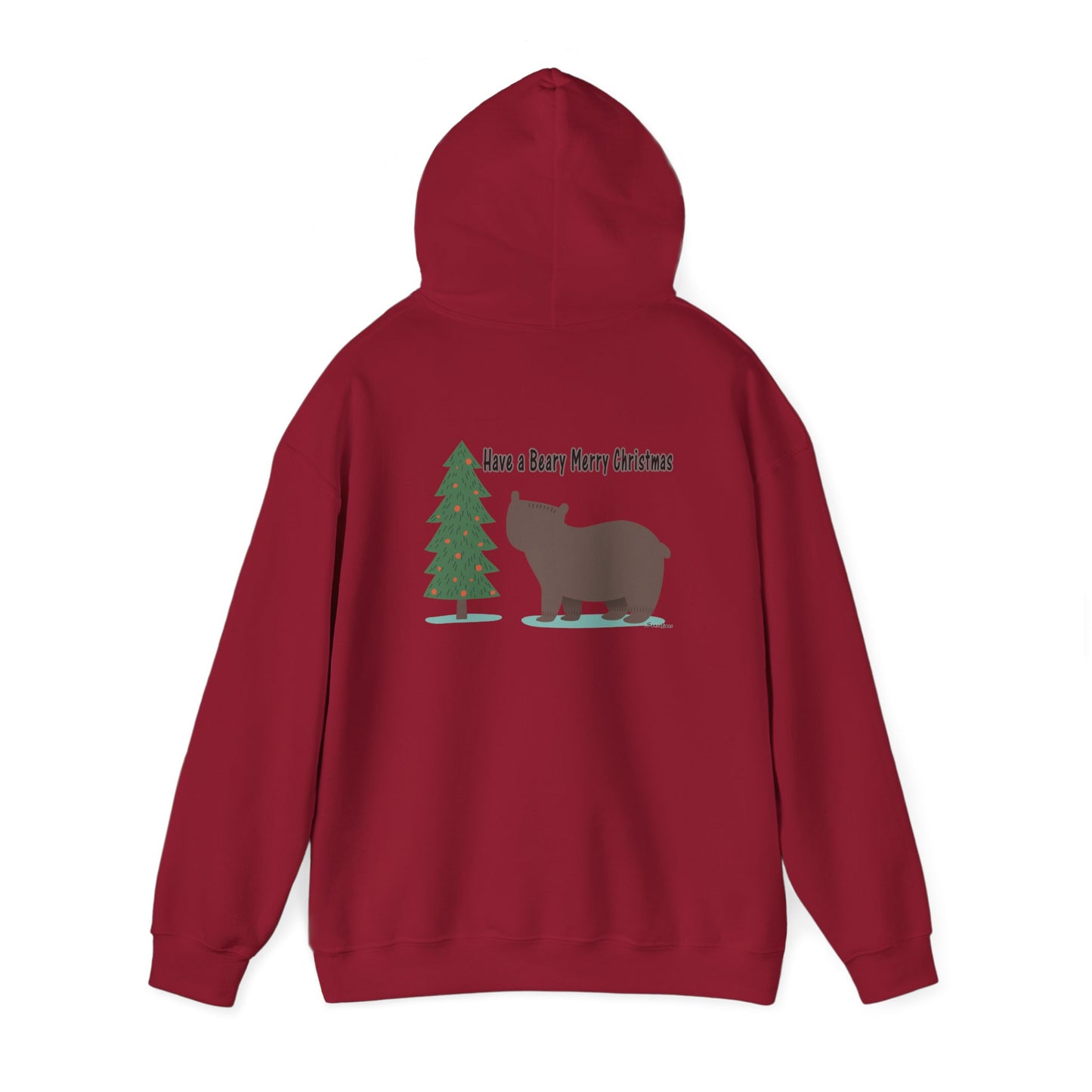 Beary Christmas - Unisex Heavy Blend™ Hooded Sweatshirt