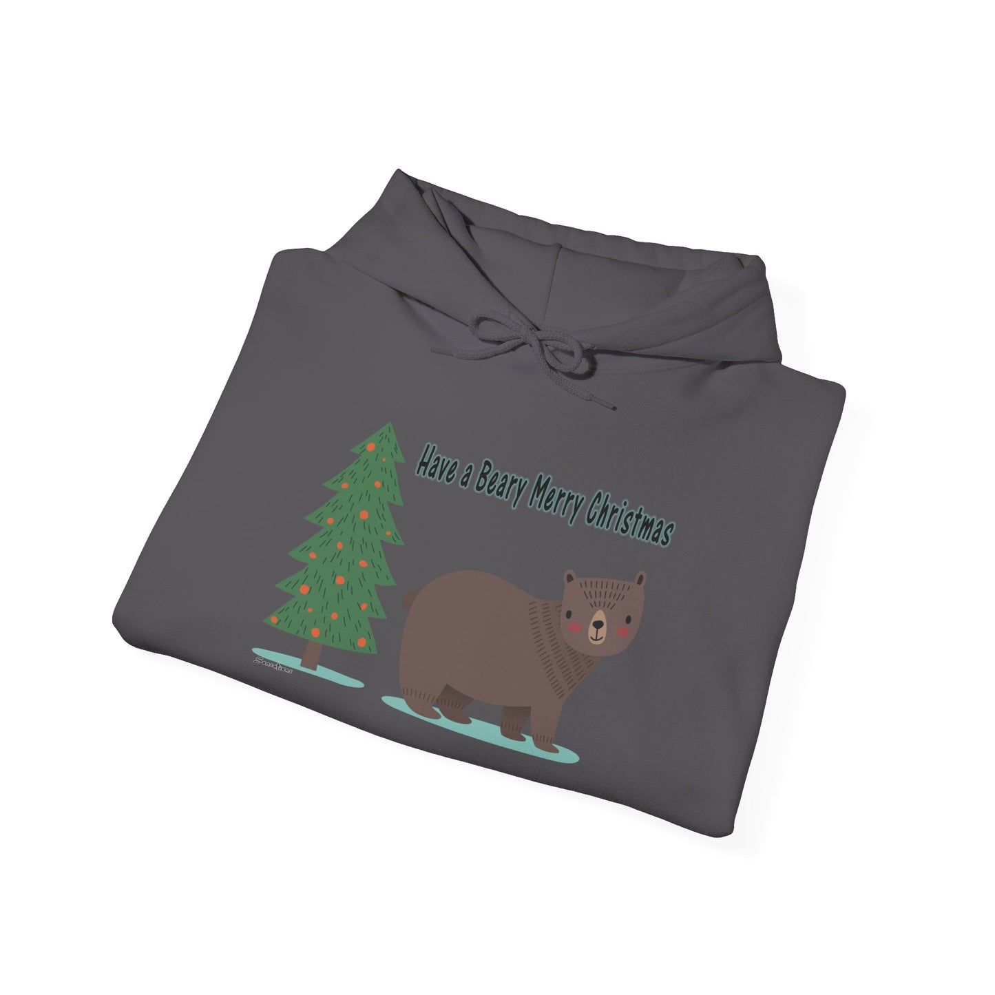 Beary Christmas - Unisex Heavy Blend™ Hooded Sweatshirt