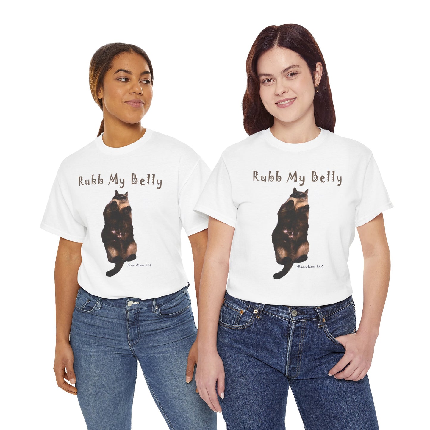 Rub My Belly - Unisex Heavy Cotton Tee