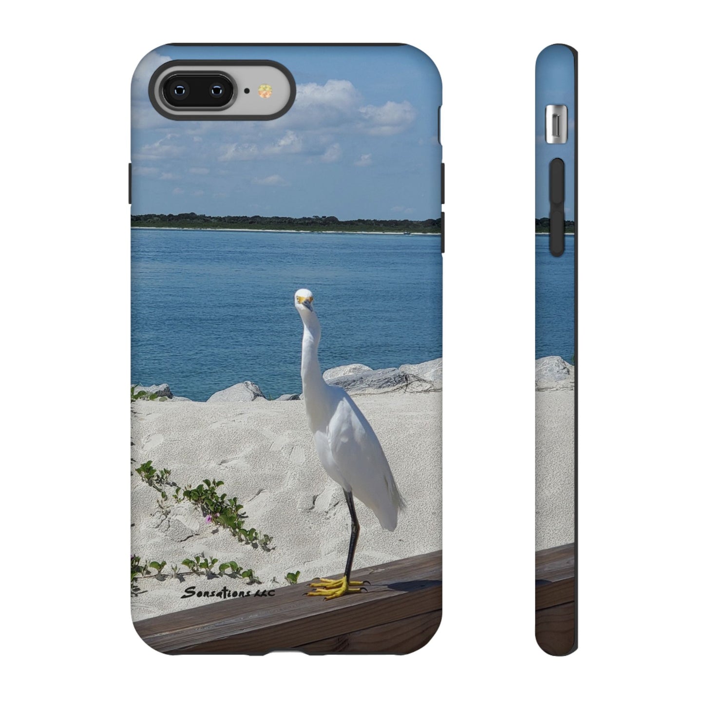 Sonsations White Bird Phone Case - Inspirational Design