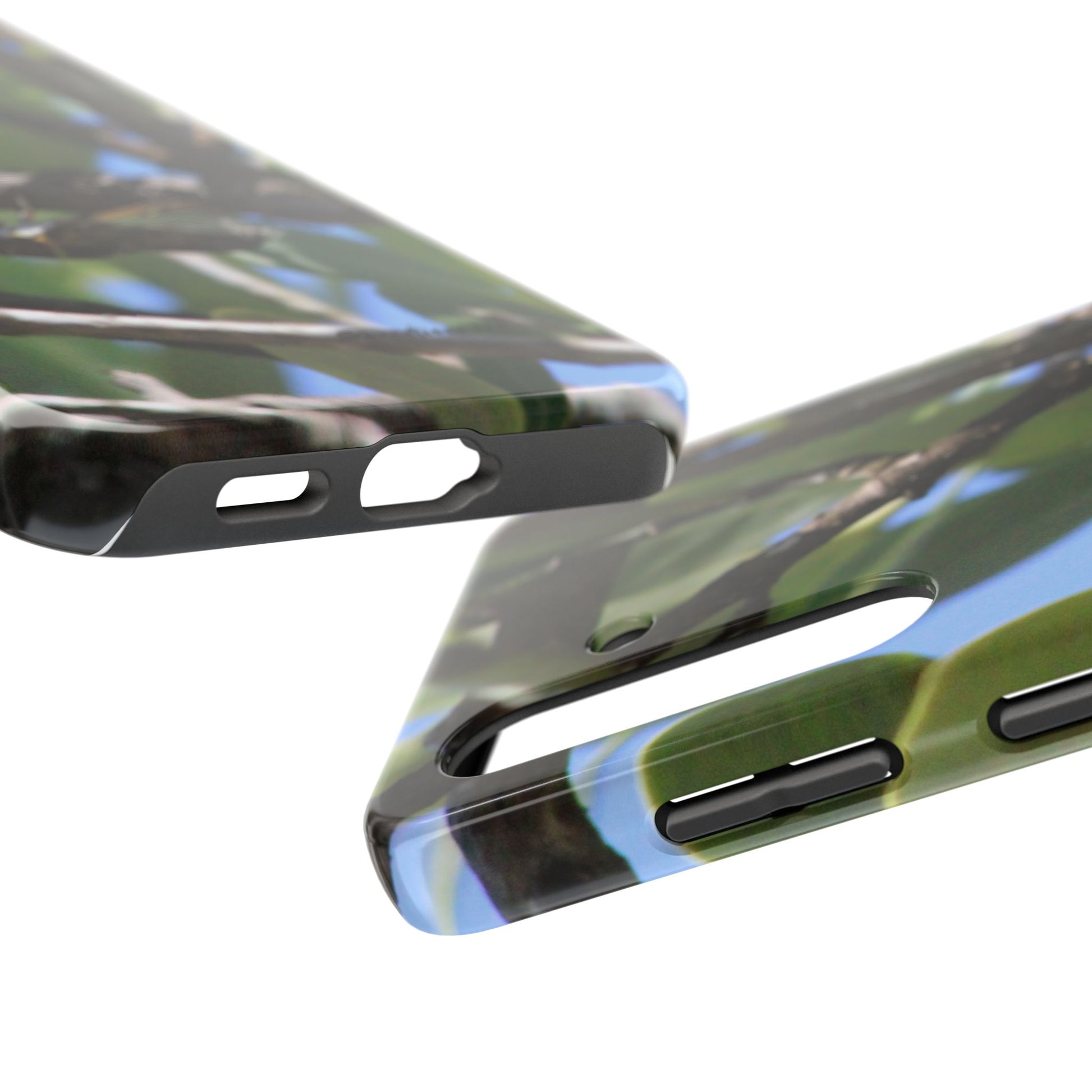 Rugged cicada phone case with detailed design and precise cutouts for buttons and ports